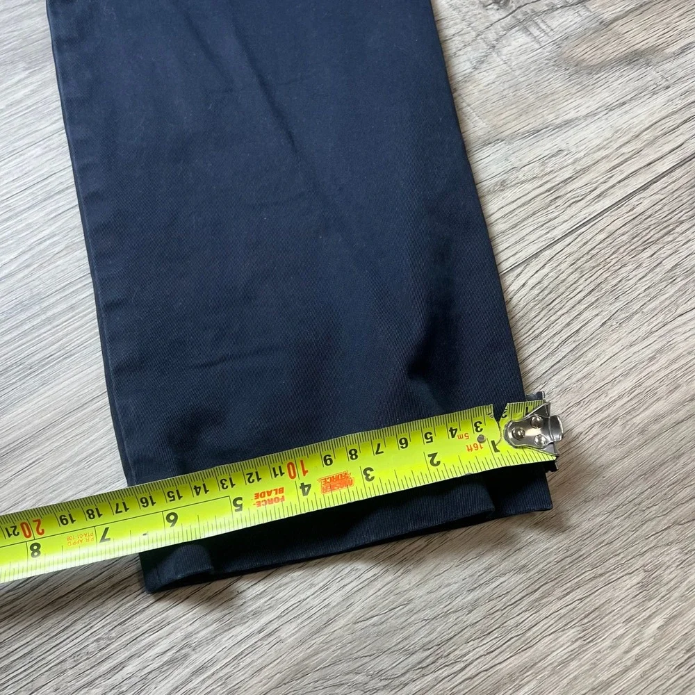 Banana Republic Aiden Slim Fit Mens 32x30 Navy Blue Chino Pants Stretch‎ Cotton